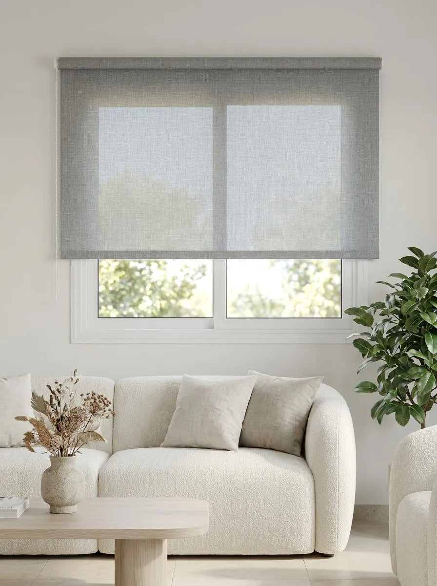 Linen Dimout Grey